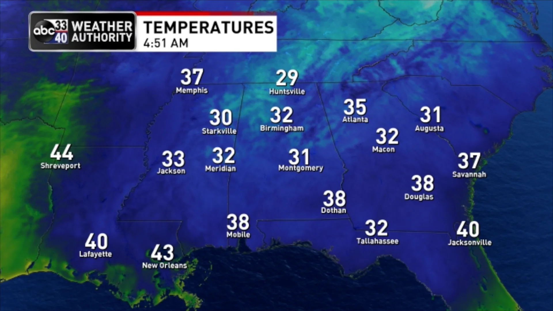 James Spann forecasts a warming trend for Alabama on Vimeo