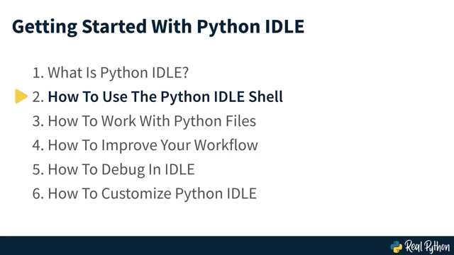 Python IDLE: How to Get Started?