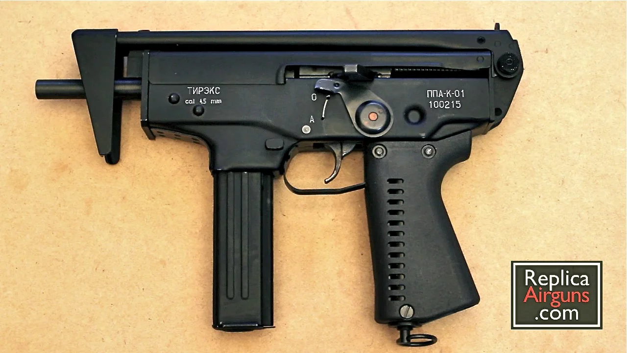 ZMZ Tyrex PPA-K-01 4.5mm BB Machine Gun Review — Replica