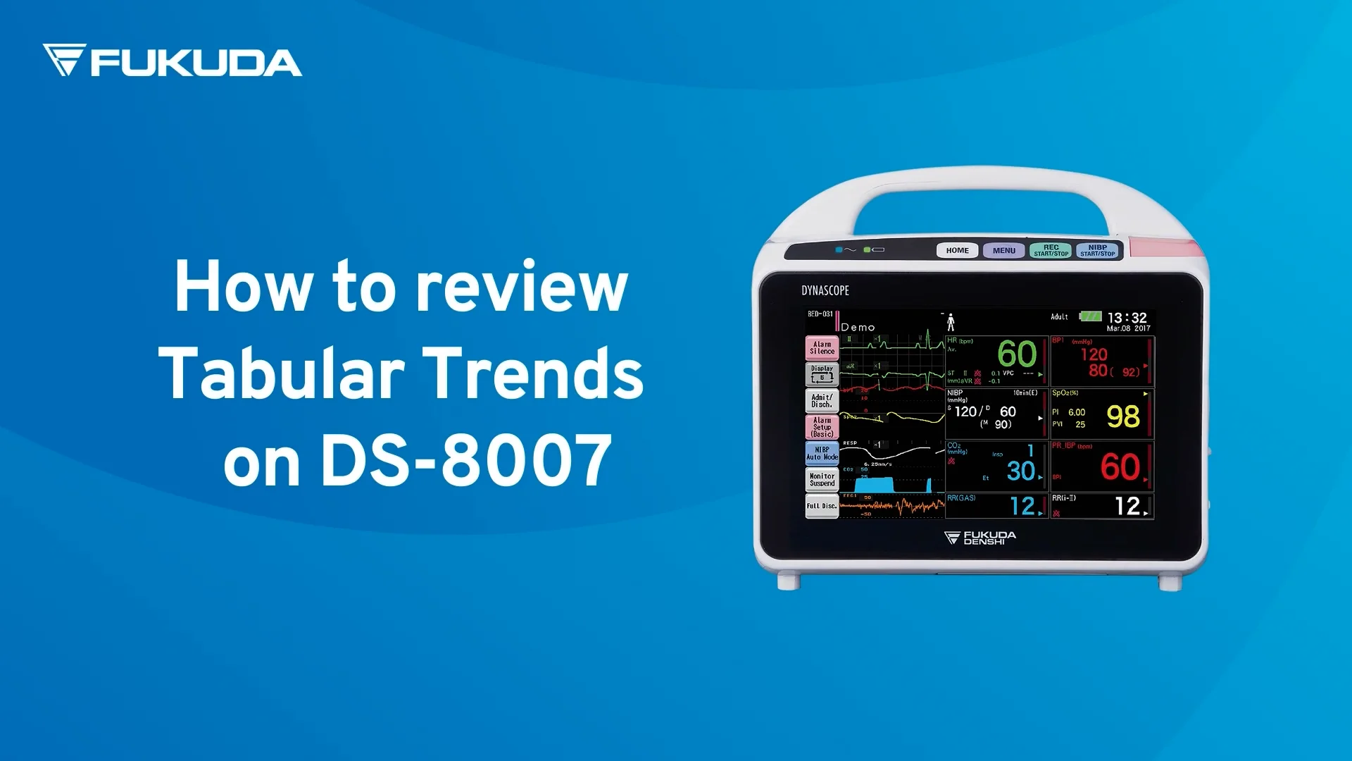 Dynascope DS-8007 Transport Monitor Support | Fukuda Denshi