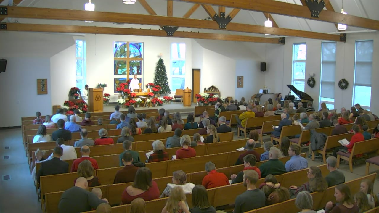 Peace Lutheran Christmas Day Service December 25, 2021