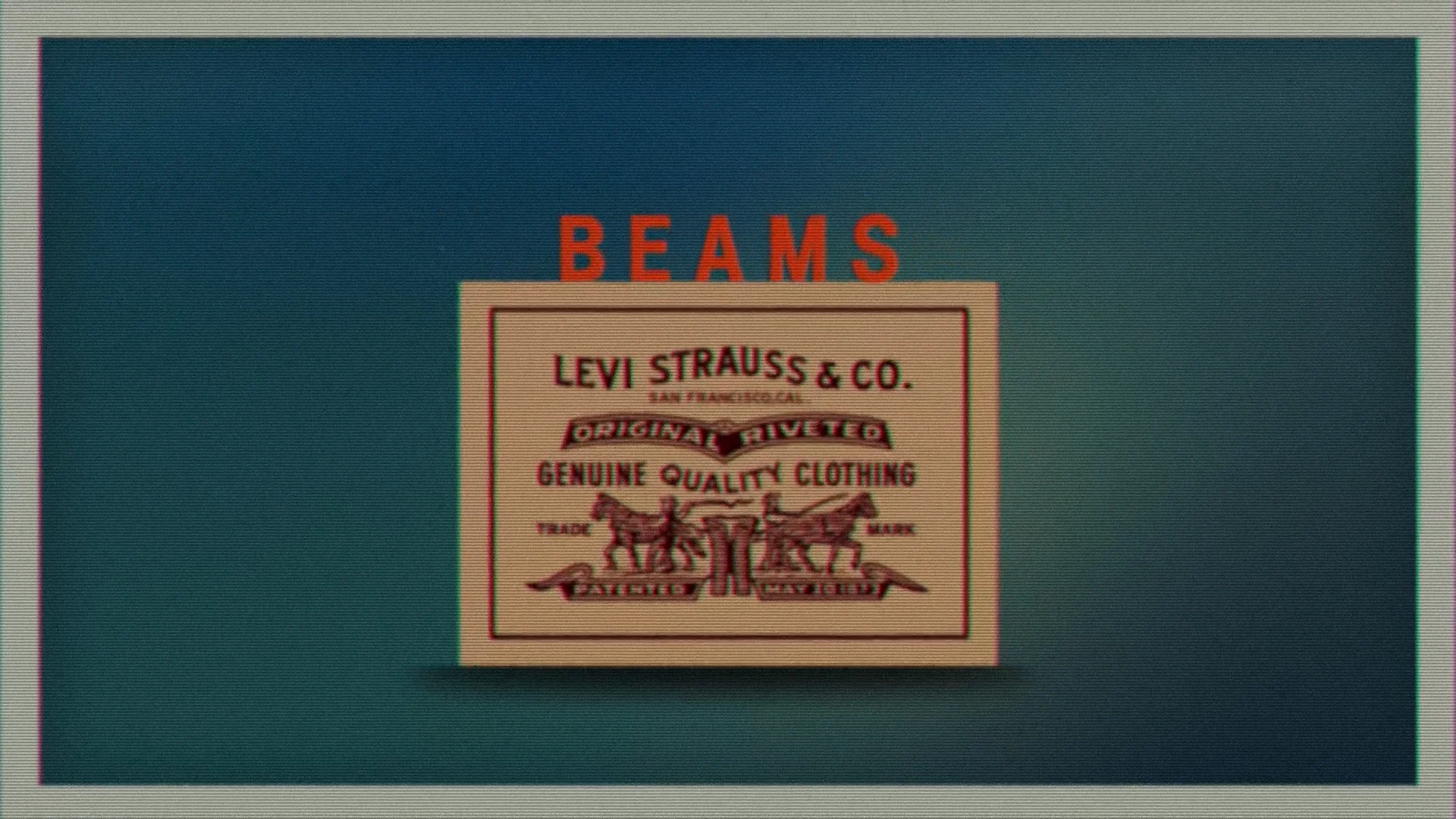 Levi’s® × BEAMS ”SUPER WIDE COLLECTION”