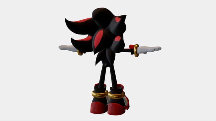 Shadow - Sonic The Hedgehog 3D Print Model