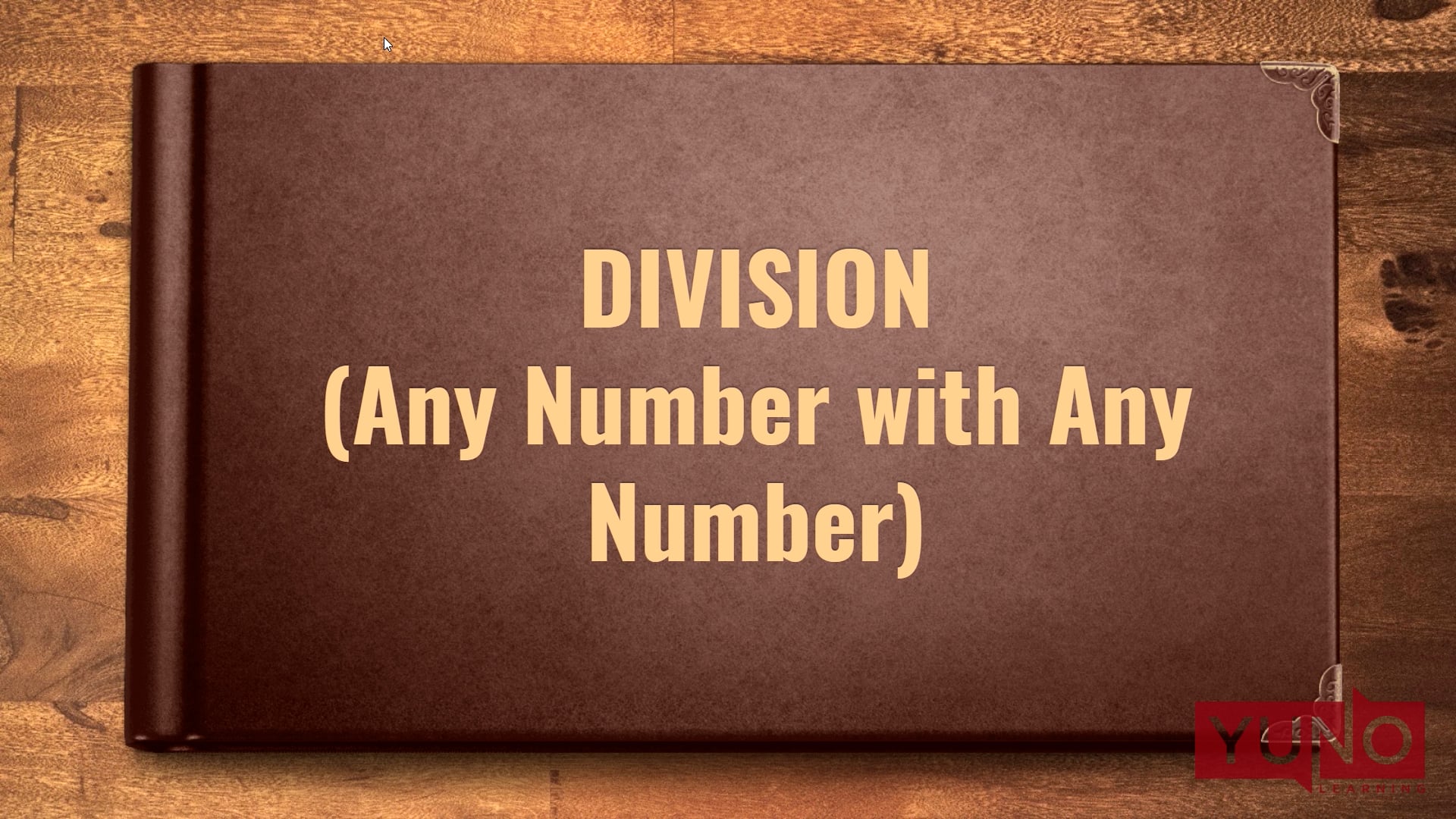 Vedic Maths: How to Divide Any Number with Any number