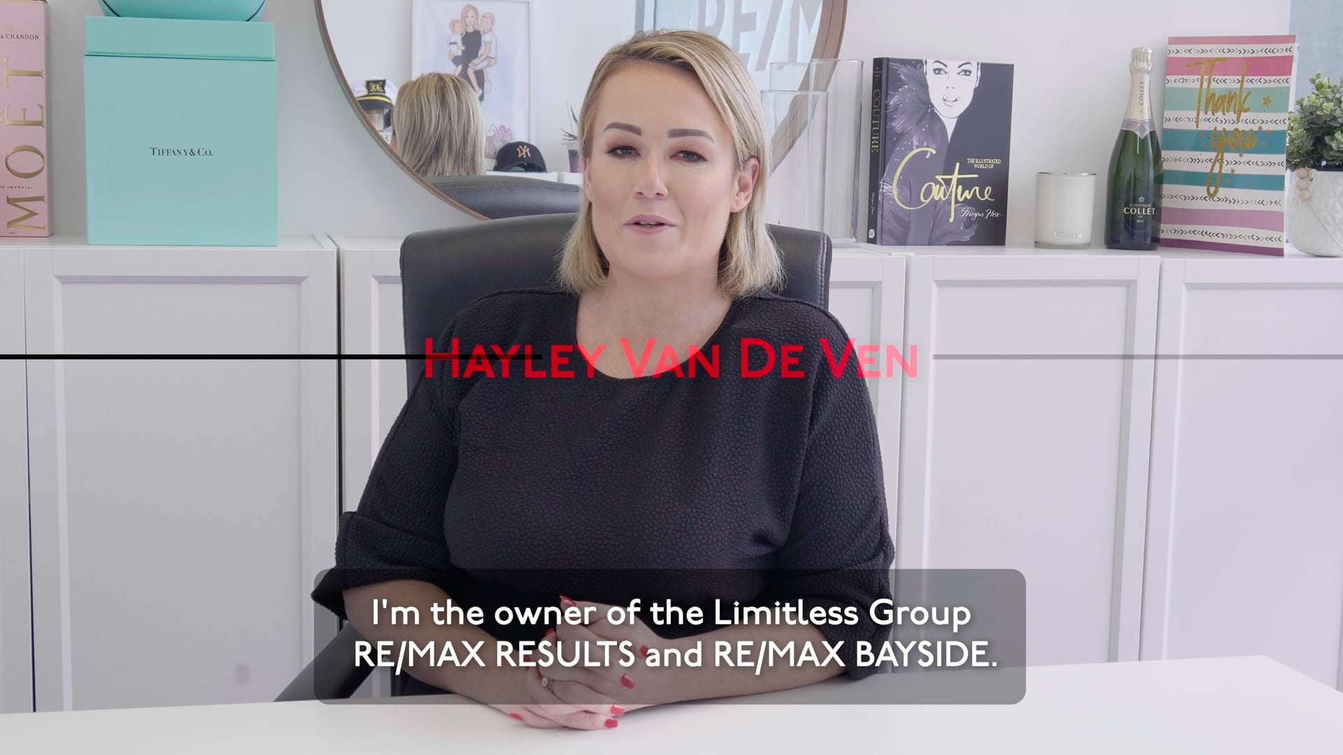 Million Dollar Agent Brand Ambassador - Hayley Van De Ven, Owner of the Limitless Group RE/MAX Results & RE/MAX Bayside.