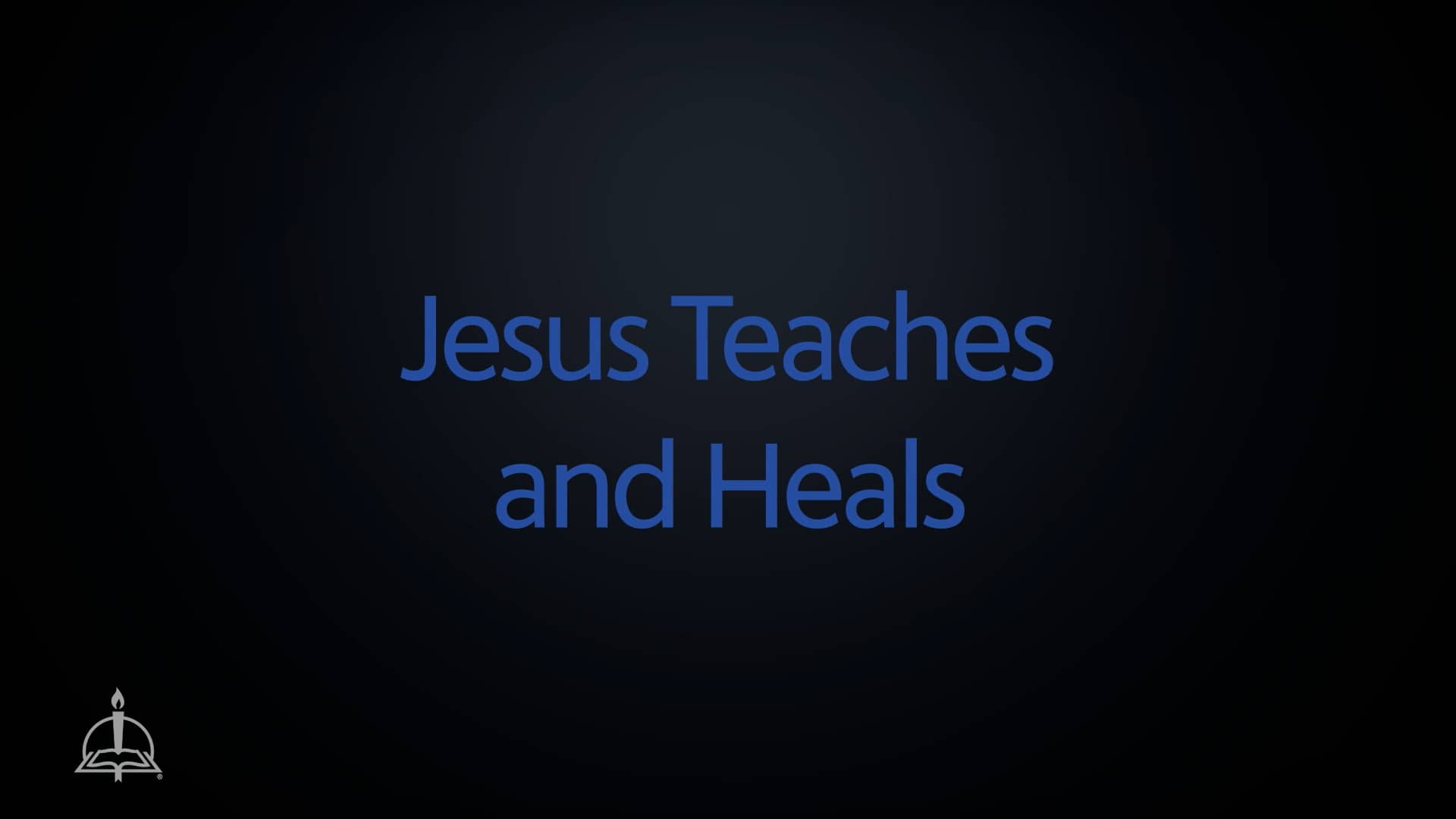 6 Jesus Teaches and Heals on Vimeo