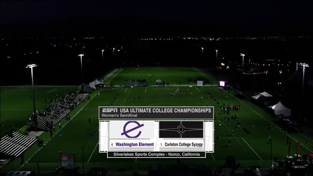 Video Thumbnail: 2021 College Championships, Women’s Semifinal: Washington vs. Carleton