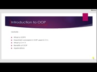 Introduction to OOP