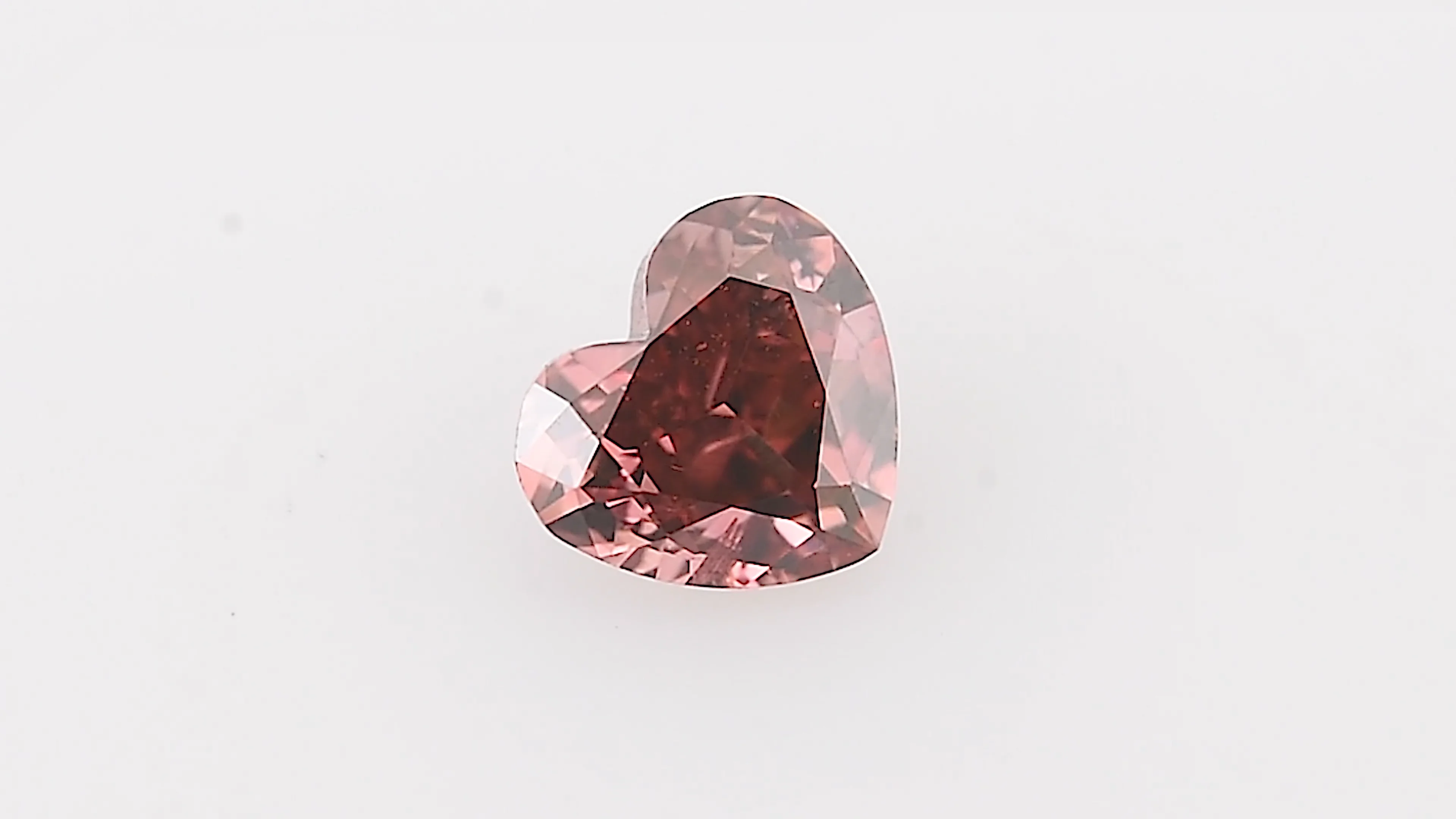 0.21 carat, Fancy Deep Pink Diamond, 1PR, Heart Shape, I1 0.21 carat, Fancy Deep Pink Diamond, 1PR, Heart Shape, I1
