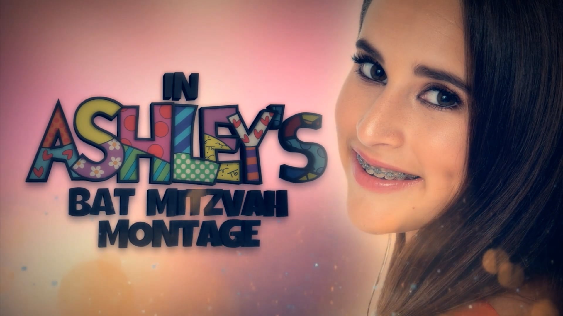Ashley's 2D/3D Bat Mitzvah Montage