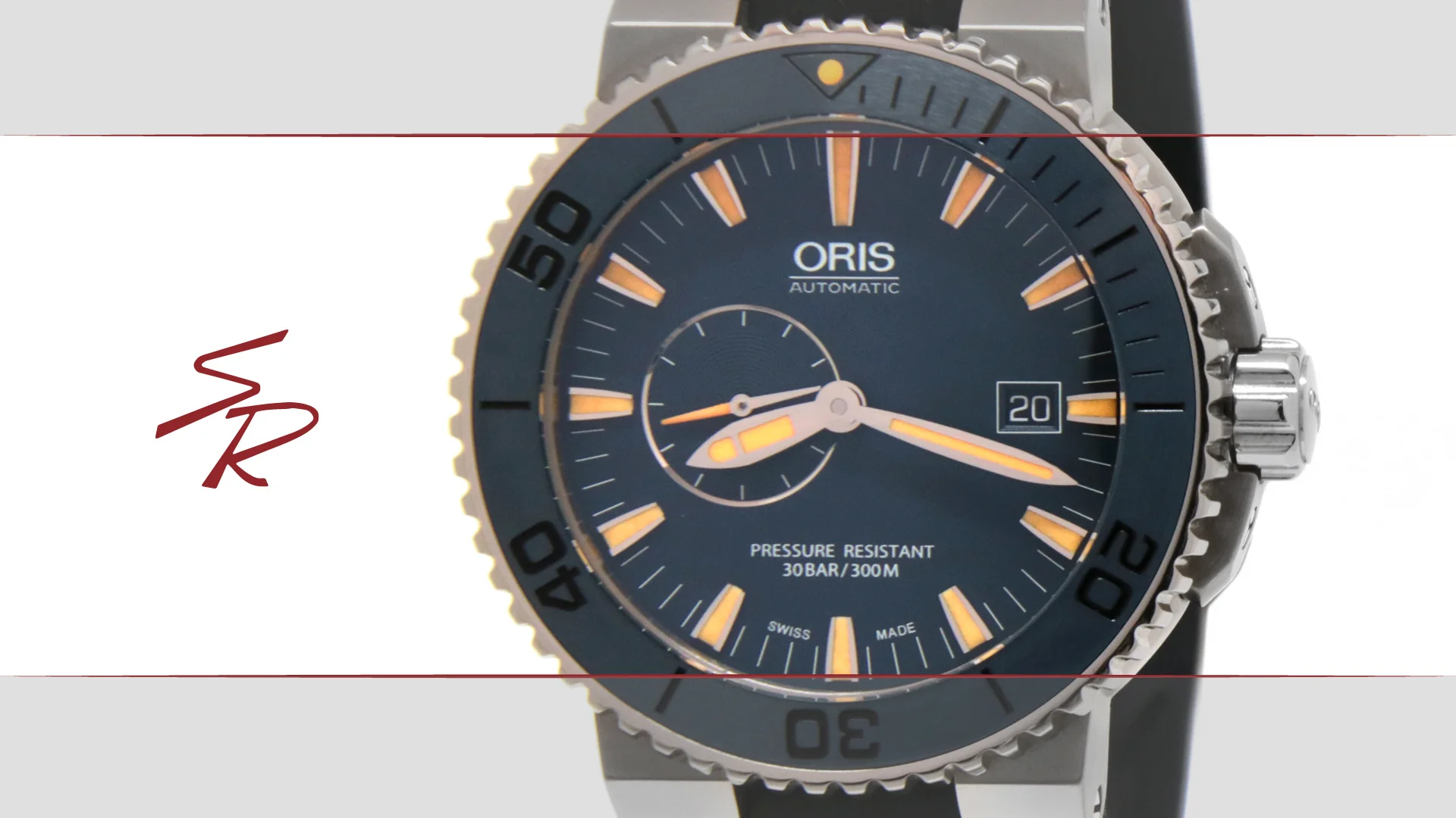 Oris Aquis Maldives Limited Edition Titanium Rubber 43mm 01 643 7654 7185