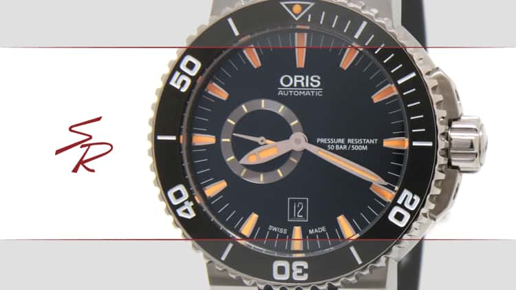 Oris Aquis Small Second Date 46mm 01 743 7673 4159 07 4 26 34EB