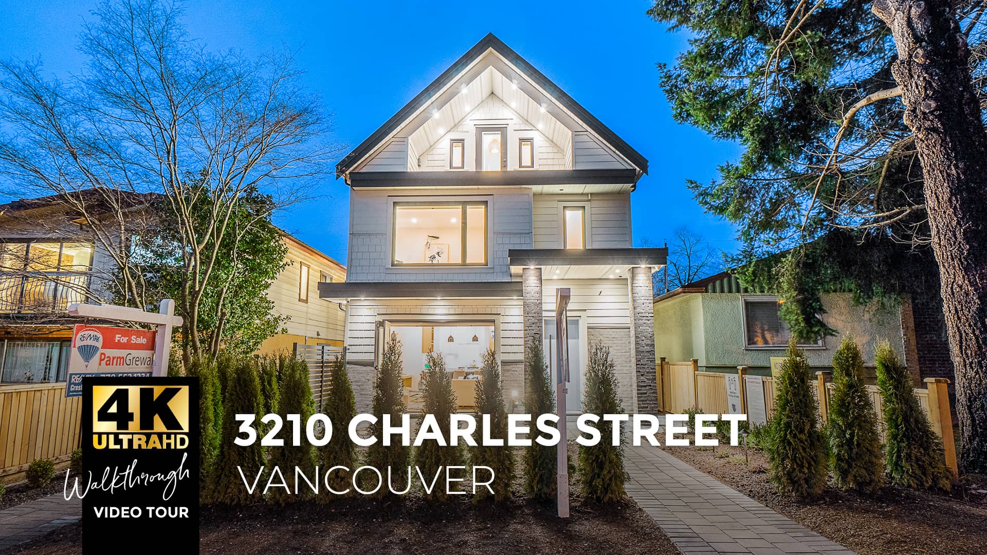 3210 Charles Street, Vancouver for Parm Grewal Real Estate 4K Ultra
