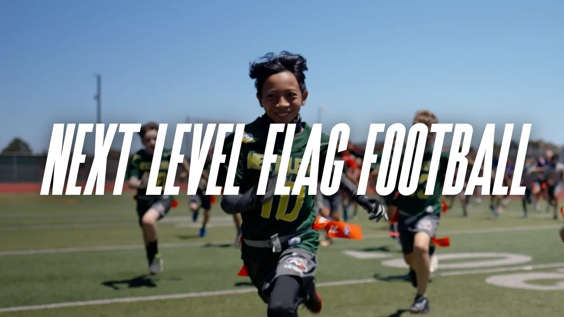 Next Level Sports flag football players give it their all at