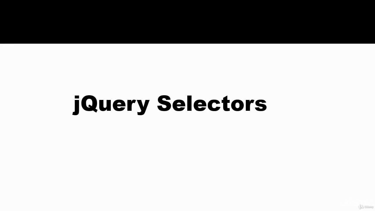 3 JQuery Selectors on Vimeo