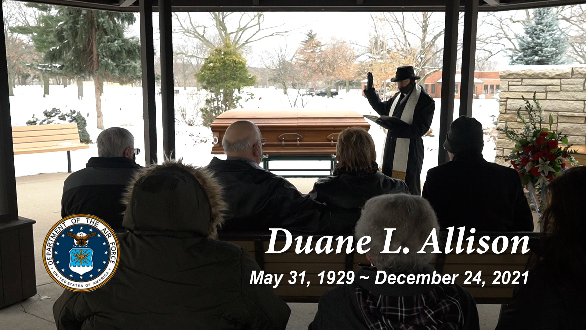 Burial Service with Military Honors for Duane Allison