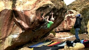 Bouldering at Joe's Valley Utah - Spam V7, Bring the Heatwhole V8 - flash, and Freak V10