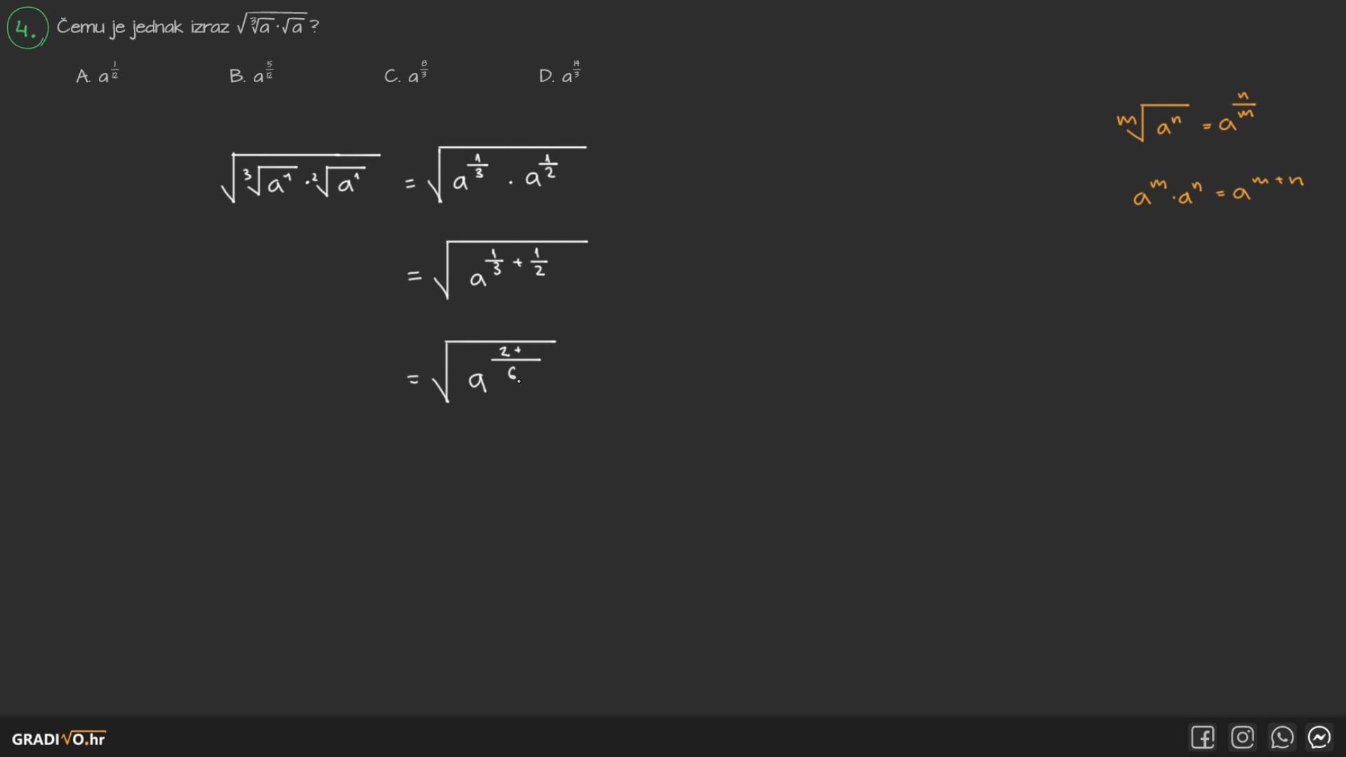 Matematika A - 2018. jesen, 4.