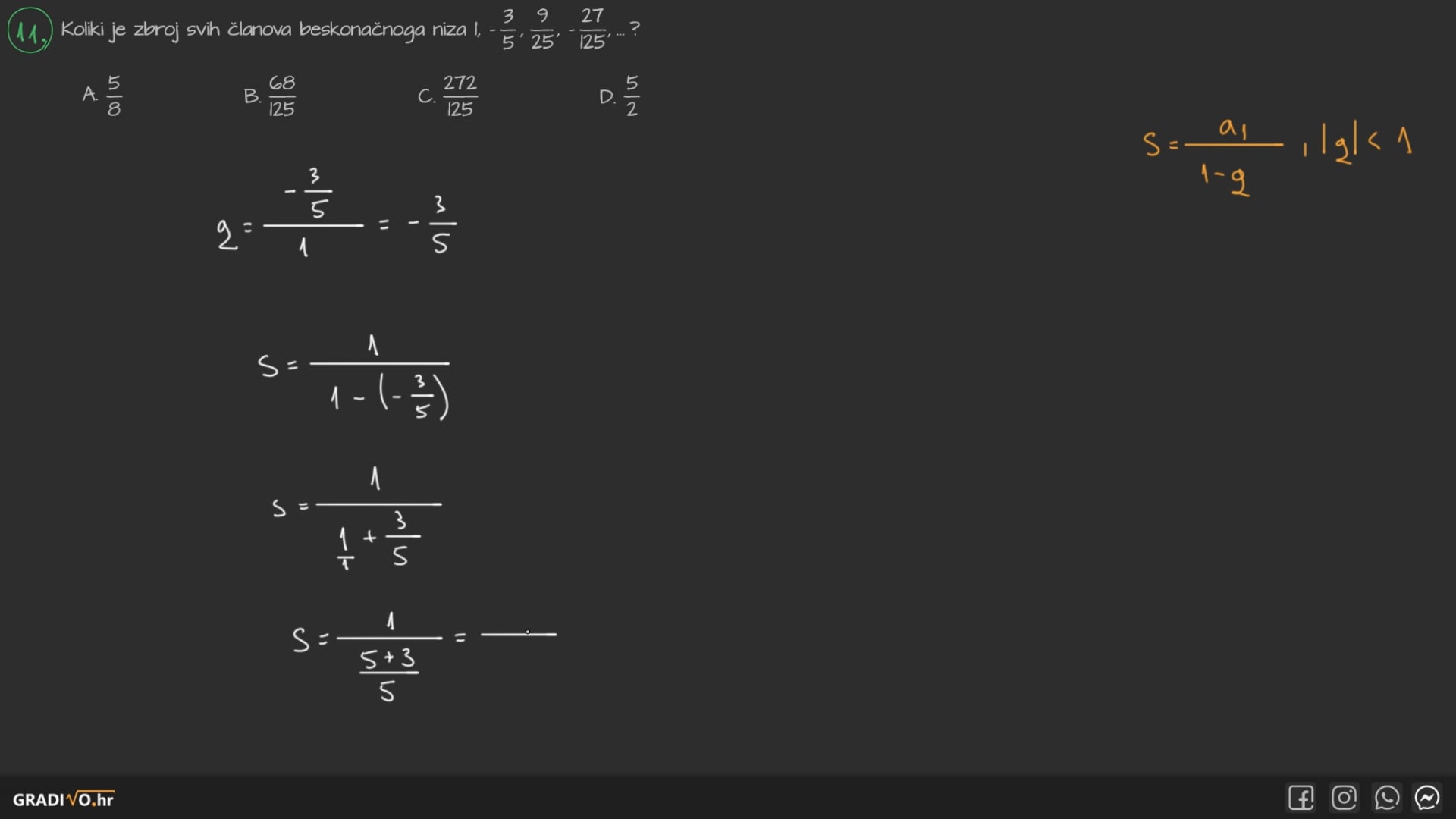 Matematika A - 2018. jesen, 11.