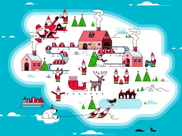 Kürsat Ünsal - Illustrator & Graphic Artist - The North Pole