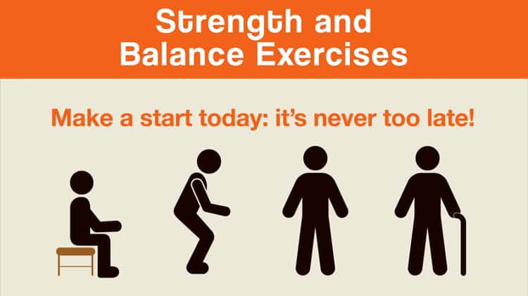 10-minute real-time Strength and Balance exercises on Vimeo