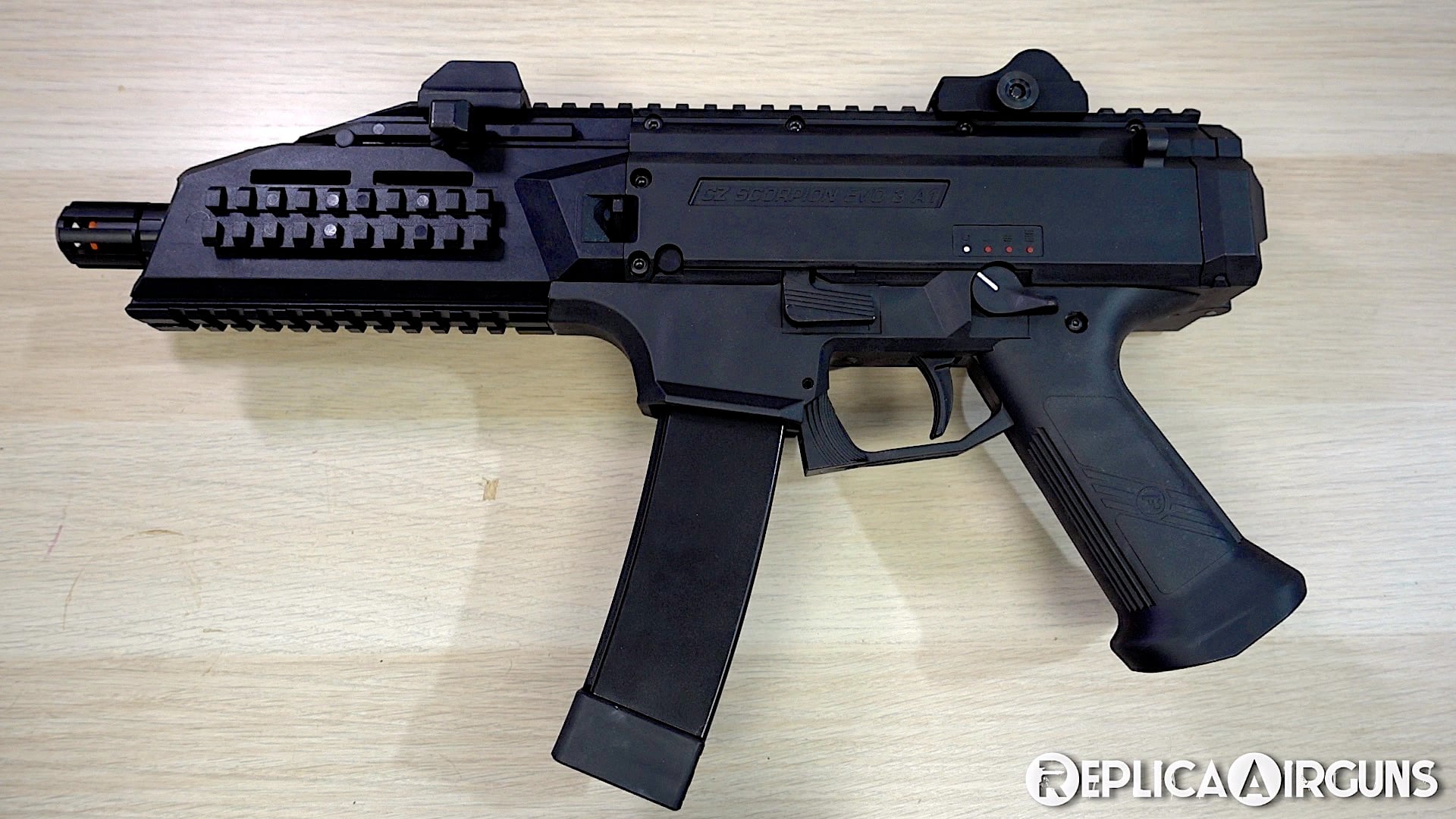 ASG CZ Scorpion EVO 3 A1 6mm AEG Airsoft Gun Table Top Review