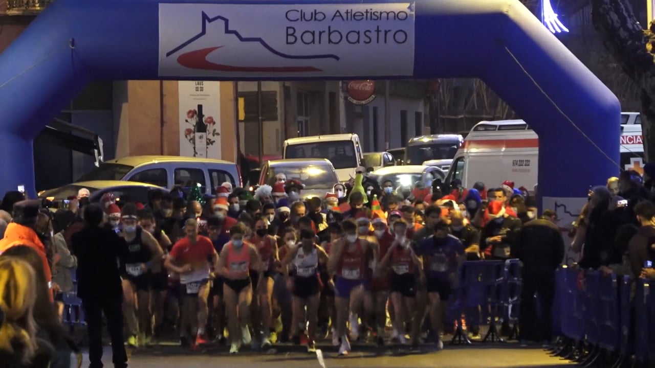 SAN SILVESTRE 2021 BARBASTRO (La Carrera) 43 edición, Memorial Rubén González. Organiza el Club de Atletismo Barbastro-Julián Mairal