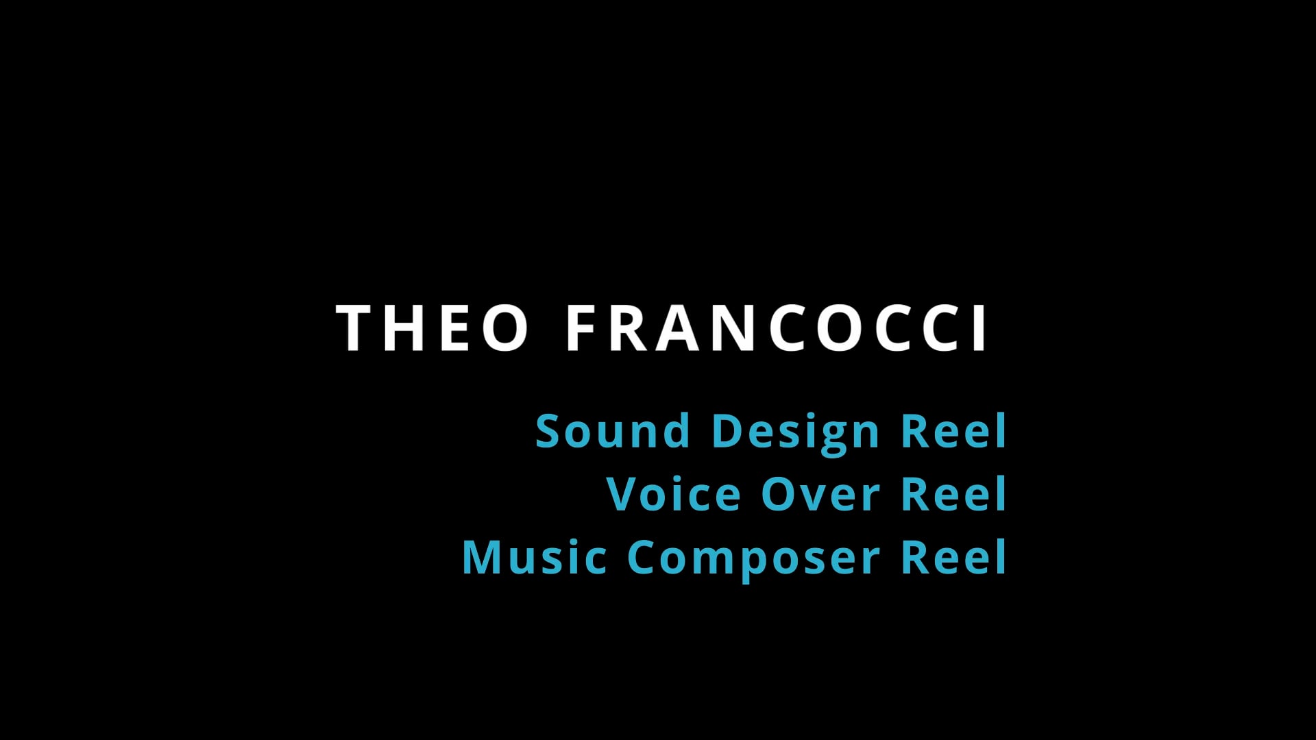 Theo Francocci Reel 2022
