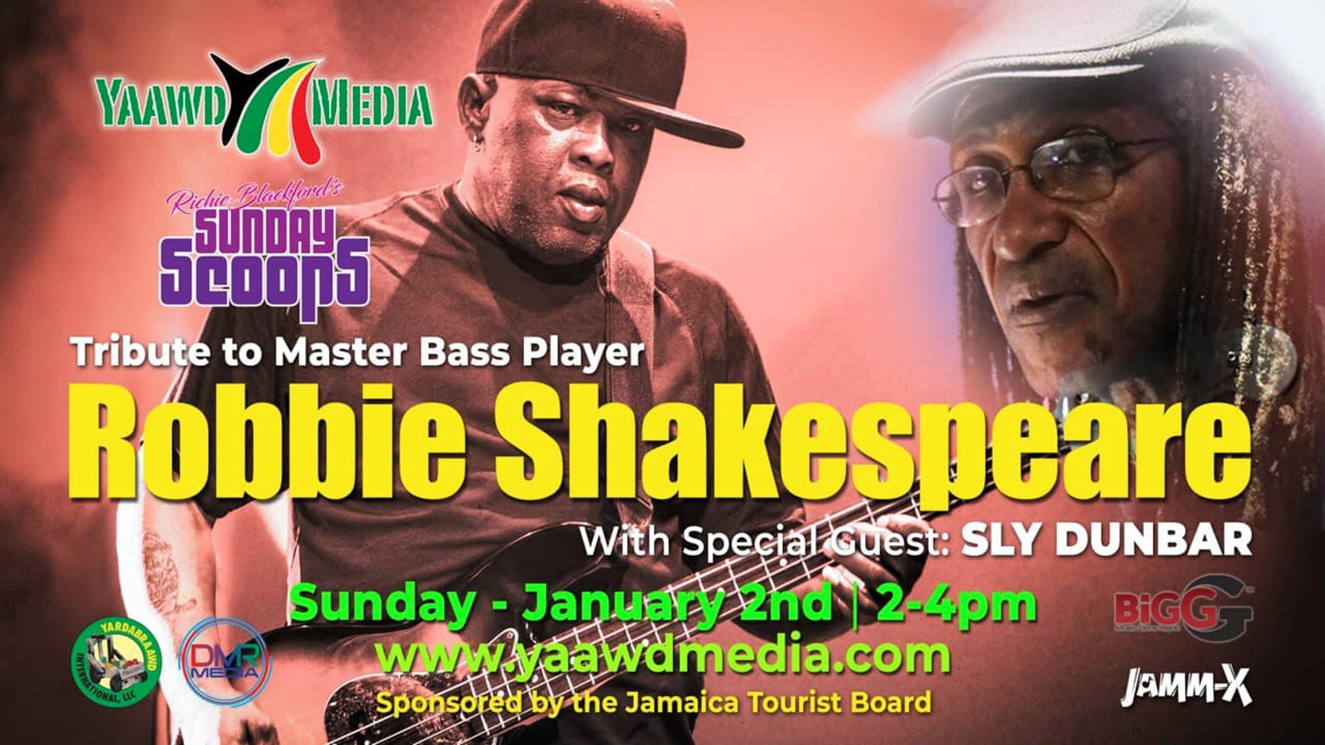 A Sunday Scoops Tribute to Robbie "Mr.Bassie" Shakespeare