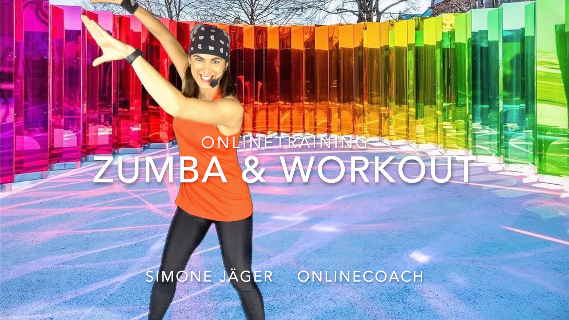 Zumba & Workout online Zuhause trainieren einfach und flexibel on Vimeo