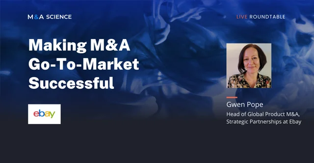 How To Make Your M&A GTM Successful - M&A Science