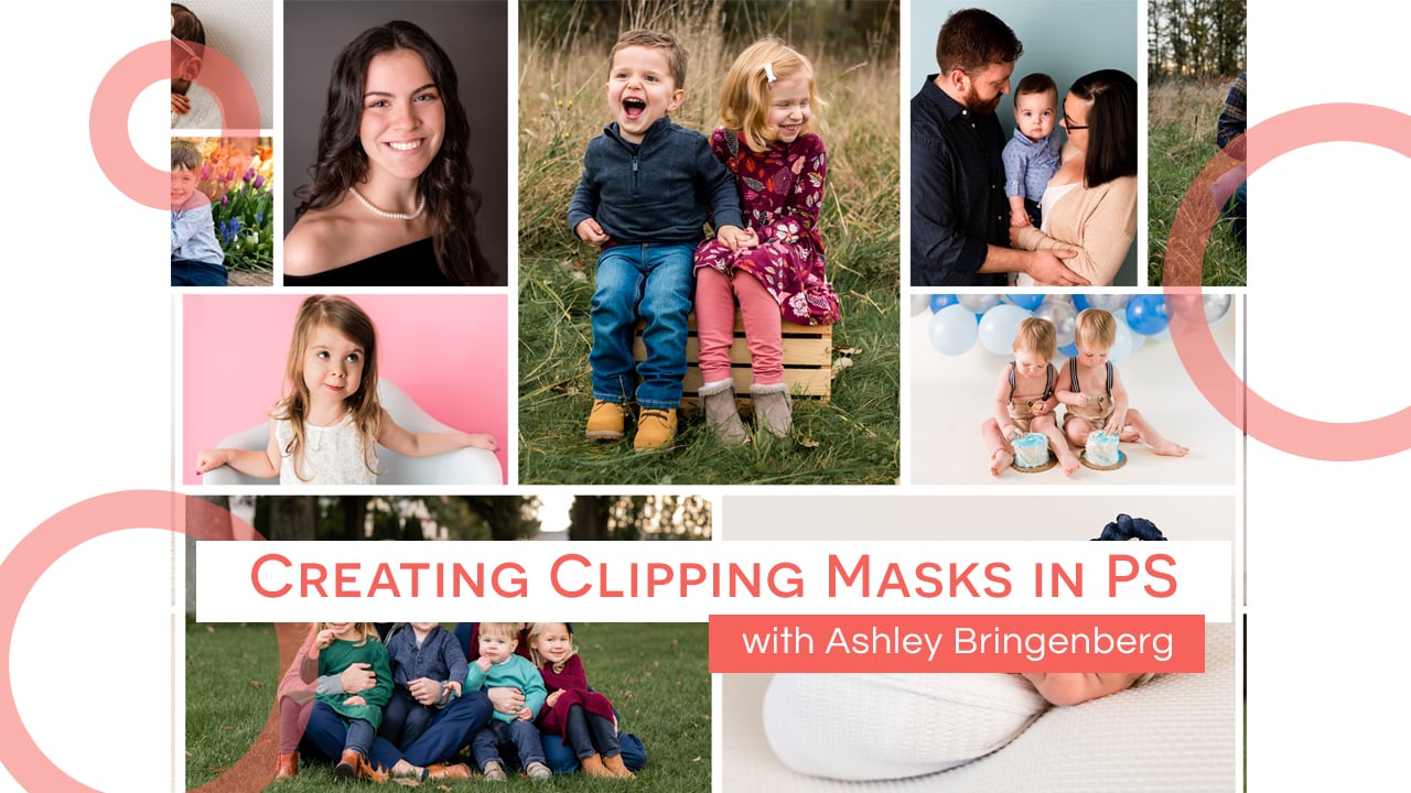 Creating Clipping Masks in PS with Ashley Bringenberg
