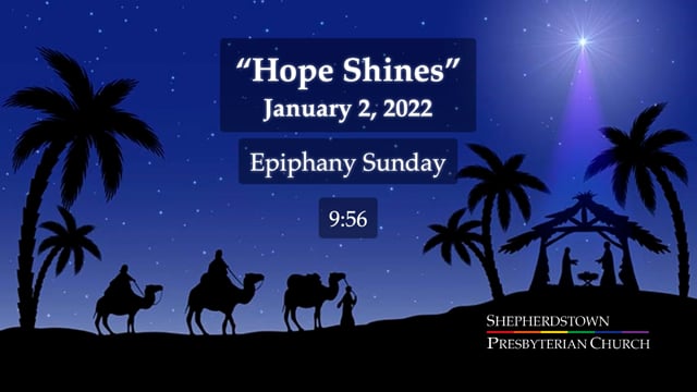 January 2, 2022: "Hope Shines"