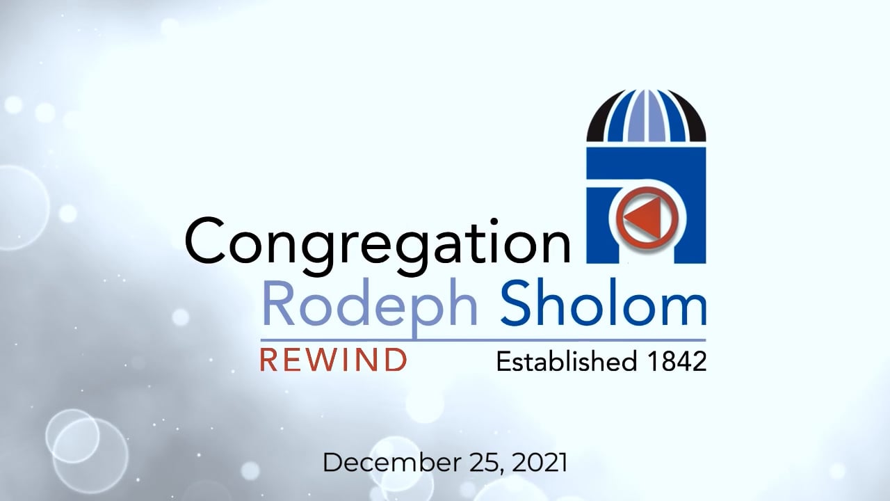 Torah Study 12/25/2021