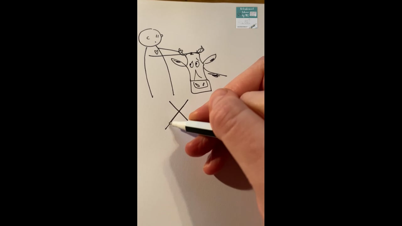 Koe bij de horens vatten (spreekwoord)