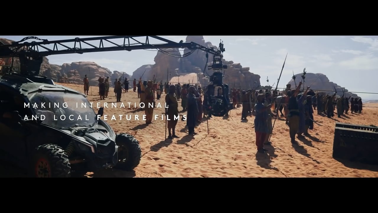 Filming at NEOM (November 2021)