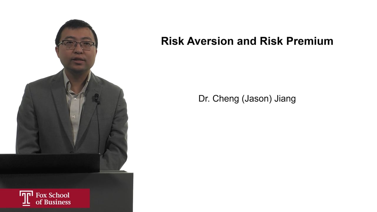 Risk Aversion and Risk Premium