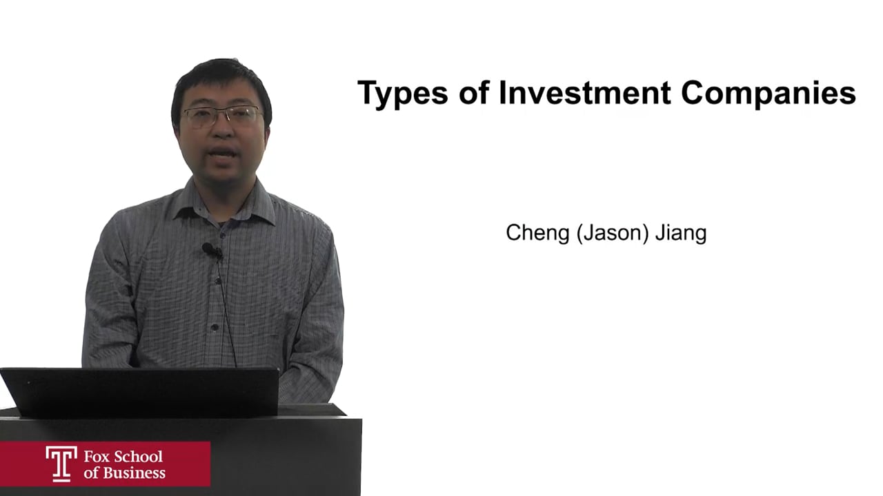 Types of Investment Companies