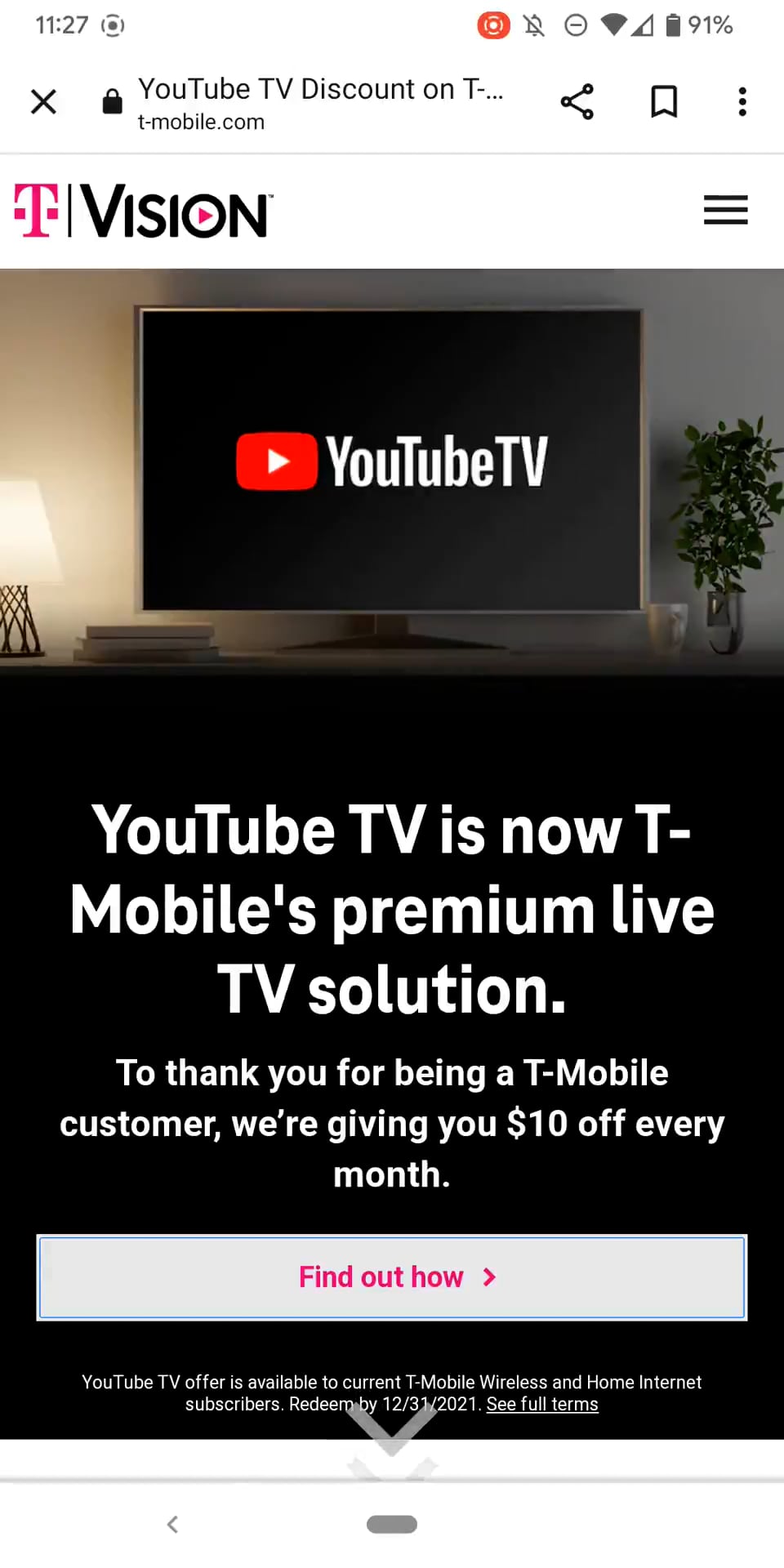 TMobile YouTube TV Mobile View on Vimeo