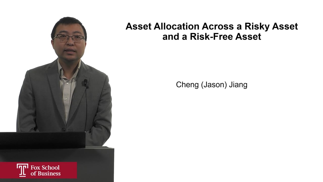 Asset Allocation Across a Risky and a Risk-Free Asset