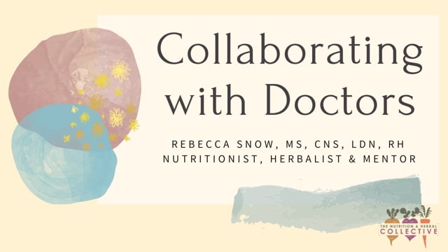 COLLABORATING WITH DOCTORS