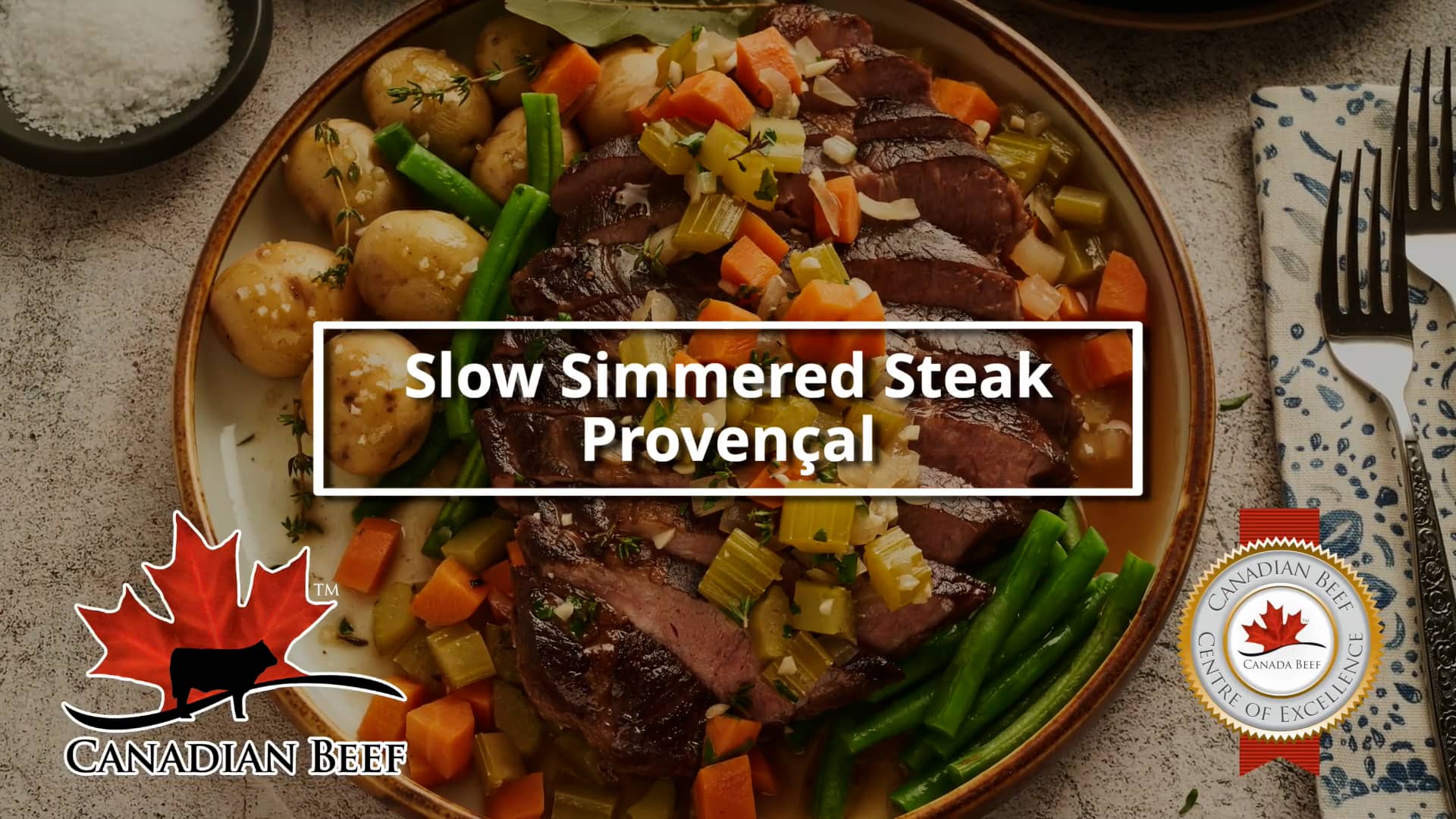 Blade Simmering Steak Slow Simmered Steak Provençal on Vimeo