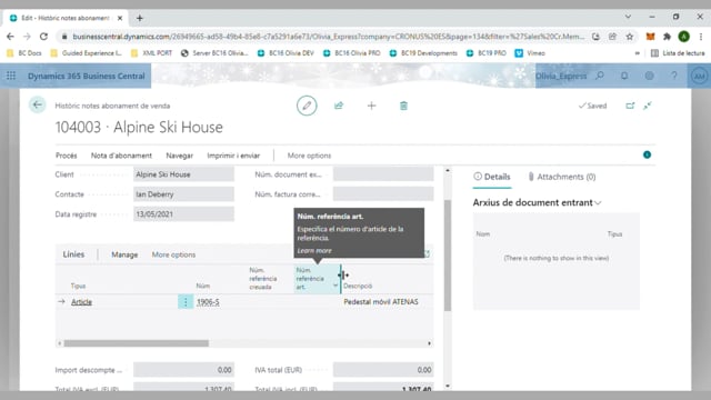 Crear factura rectificativa