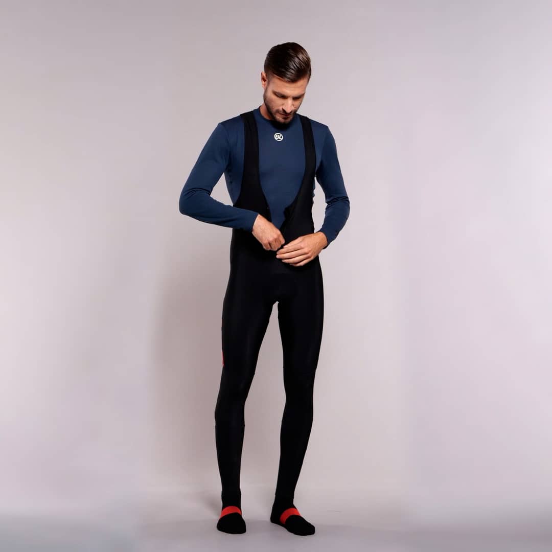 Men's thermal cycling bib tights PRO_S on Vimeo