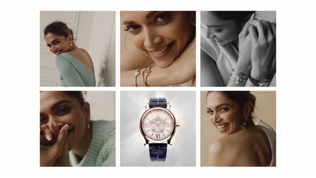 Deepika Padukone - The New Face of Chopard's Happy Diamonds