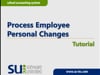 Process Employee Personal Changes