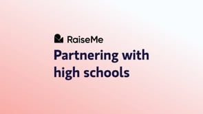 Partnering with high schools