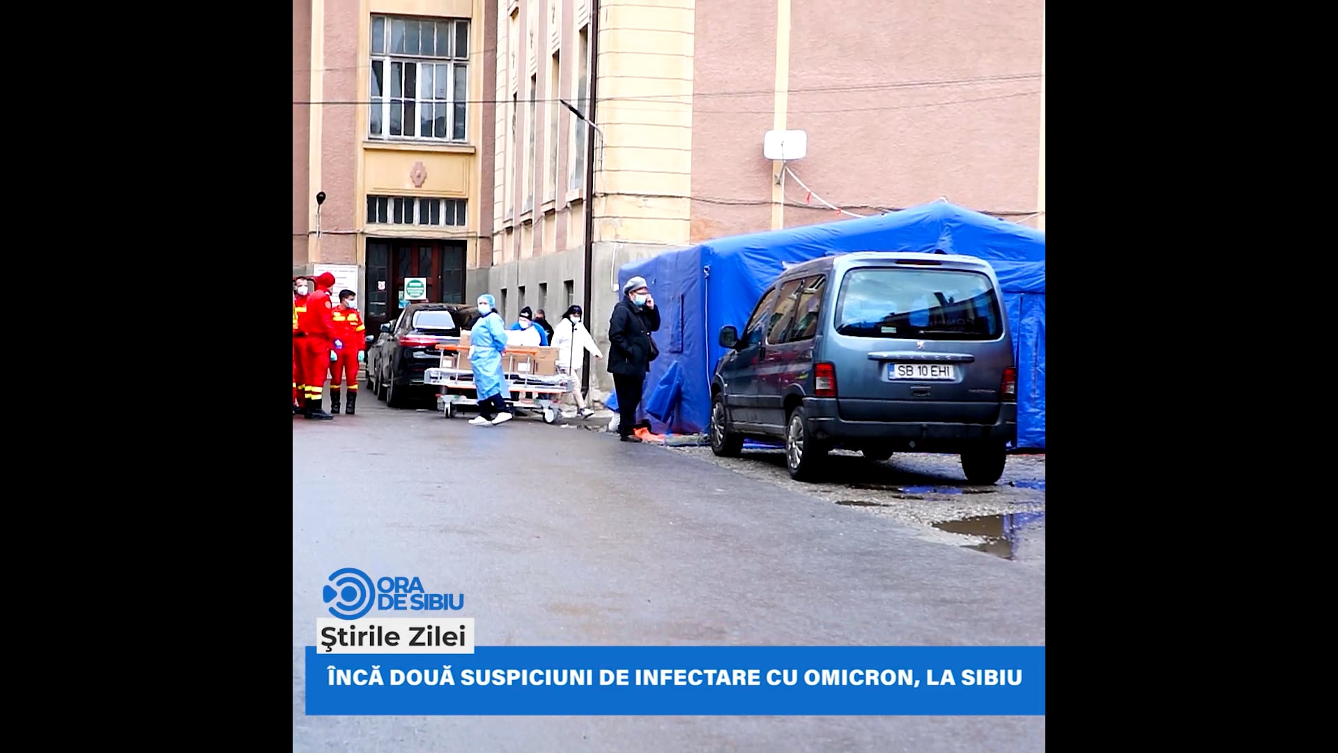Încă două suspiciuni de infectare cu Omicron, la Sibiu