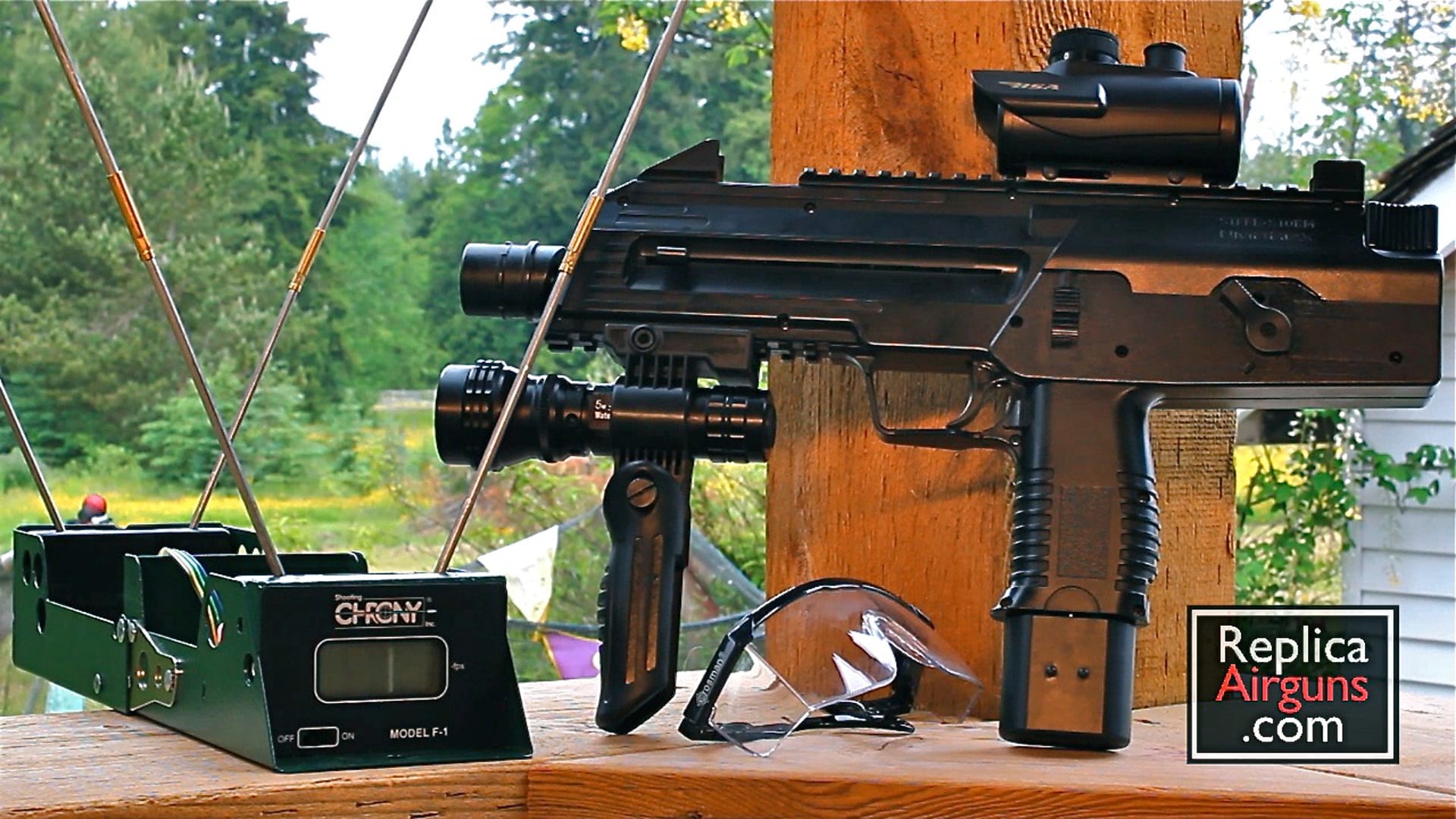 Umarex Steel Storm CO2 BB Machine Gun Chronograph & Shooting Test