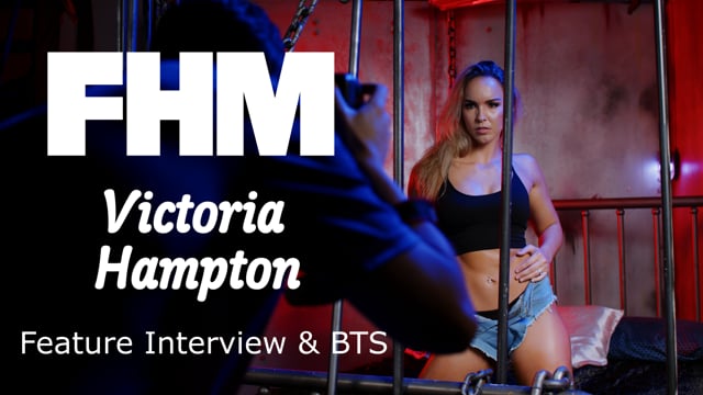 Victoria Hampton - FHM Interview & BTS - Model Video